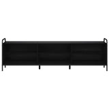 TV Cabinet 167.5 x 36.5 x 50 cm Black Oak Engineered Wood 8013770
