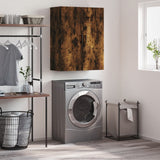 Wall Mounted Cabinet Smoked Oak 69.5x34x90 cm 828433