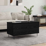 Coffee Table Black oak 90 x 44.5 x 45 cm Engineered wood 879617