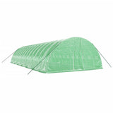 Greenhouse with Steel Frame Green 84 m 14x6x2.85 m 3188110
