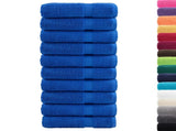 Premium Hand Towels "SOLUND" 10 pcs Blue 50x100 cm 600 gsm 137187