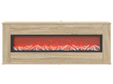 Electric Fireplace Sonoma 114 x 18 x 58.5 cm Engineered wood 8021057