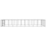 Outdoor Dog Kennel Steel 79.86 m 3082327
