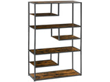 Industrial Bookcase Shelf, 6 Tier Metal Shelving, Storage Shelves for Living Room, Home Office, T3398P343097