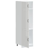 Kitchen Cupboard Lucca High Gloss White Engineered Wood 853869