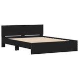 Bed Frame without Mattress Black 150x200 cm King Size 3207477