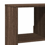 Bookcase Brown Oak 100x33x125.5 cm Engineered Wood 3309336