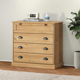 Chest of Drawers VIGO 80x40x76 cm Solid Wood Pine 353160