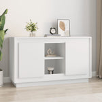 ZNTS Sideboard White 102x35x60 cm Engineered Wood 831877