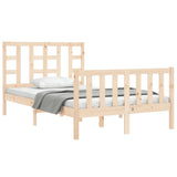 Bed Frame without Mattress 120x200 cm Solid Wood Pine 3191966