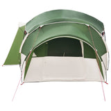 Family Tent with Rainfly Water-resistant tunnel Green 10-Person 42017463