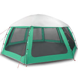 Pool Tent with Removable Fly & Mesh Walls Sea Green 612x612 cm 4100638