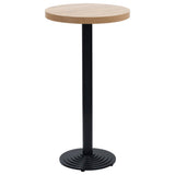 Bistro Table Leg Black 43x107 cm Cast Iron 325427