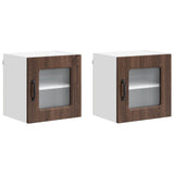 Dishwasher Panel Kalmar 2 pcs Brown Oak 40 x 31 x 40 cm 884489