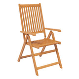 Garden Dining Set Natural Wood Solid Acacia wood Medium 3079646