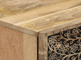 Bedside Cabinet 50x33x60 cm Solid Wood Mango 358223