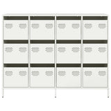 Sideboard White 135x39x103.5 cm Cold-rolled Steel 3307178