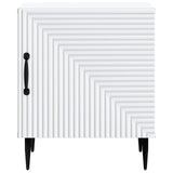 Bedside Cabinet White 43 x 34.5 x 50 cm Engineered Wood 894795