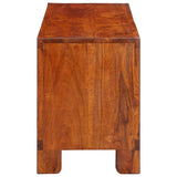 TV Cabinet Multicolour 110x30x40 Solid Wood Acacia 4016503