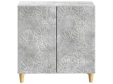 Bathroom Storage Cainet DELFT Concrete Grey 59.5 x 31 x 80 cm 897058