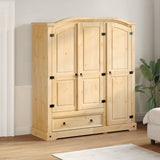 Wardrobe Corona 151.5x52x170 cm Solid Wood Pine 4005663