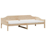 Bed Frame without Mattress 90x200 cm Solid Wood Pine 850914
