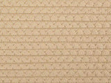 Storage Basket with Lid Black and Beige 37x50 cm Cotton 358479