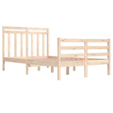 Bed Frame without Mattress 120x200 cm Solid Wood 3105310