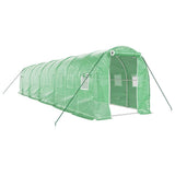 Greenhouse with Steel Frame Green 20 m 10x2x2 m 3188020