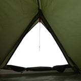 Camping Tent 2-Person Olive Green Waterproof 4009624