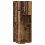 TV Wall Units Wall-mounted 4 pcs Old Wood Engineered Wood 3402944