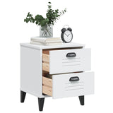 ZNTS Bedside Cabinet VIKEN White Engineered Wood 374908