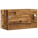 Sink Cabinet Old Wood 90x38.5x45 cm Engineered Wood 856249