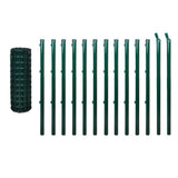 Euro Fence Steel 25x1.5 m Green 140571
