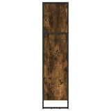 Book Cabinet Smoke Oak 80 x 30 x 121 cm Engineered Wood 886416