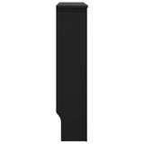 MDF Radiator Cover Black 78 cm 325568