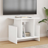 TV Stand 2 pcs White 50 x 35 x 45 cm Engineered Wood 891001