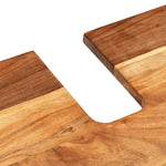 2 Piece Bathroom Furniture Set Solid Wood Acacia 3200634