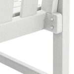 Garden Dining Chair 6 pcs White 65.5 x 55.5 x 88cm Plastic 3335798