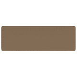 2-Piece Bench Cushions VUGHT 2 pcs 100% Polyester Taupe 951985