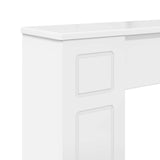 Fireplace Surround Gloss White 100 x 20 x 100 cm 8006619