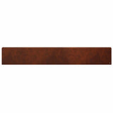 Garden Cover Profile 10 pcs 100 x 6 x 15 cm Weathering Steel 8012961