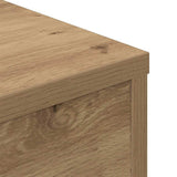 Coffee Table Artisan Oak 55x55x30 cm Engineered Wood 856633