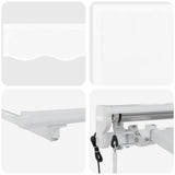 Electric Retractable Awning White 2.5 x 2 m 3421707