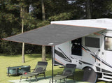 Water Resistant Tarp -Person 240 x 350 cm Grey and Orange 42001034