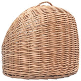 ZNTS Cat Transporter 60x45x45 cm Natural Willow 170909