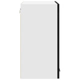 Hanging Cabinet Black Oak 60 x 31 x 60 cm Engineered Wood 863152
