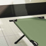 Folding Camping Bed Folding Manual Amy yellow Oxford fabric 42003184