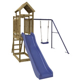 Outdoor Playset Impregnated Wood Pine 3155878
