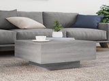 Coffee Table Grey Sonoma 55x55x31 cm Engineered Wood 836572